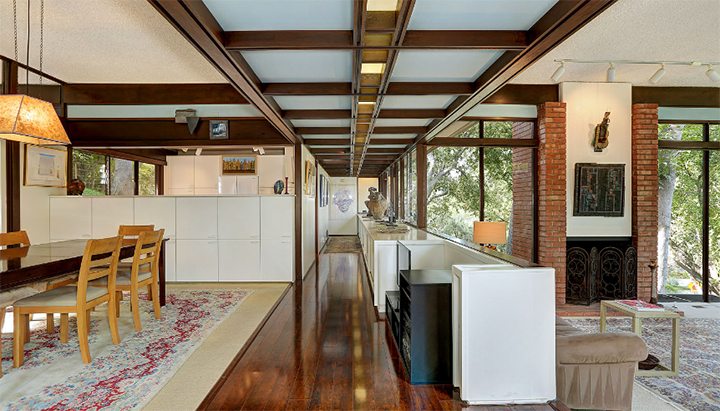 Classic Mid-Century Modern by Buff and Hensman known as the Dubnoff Residence in Pasadena