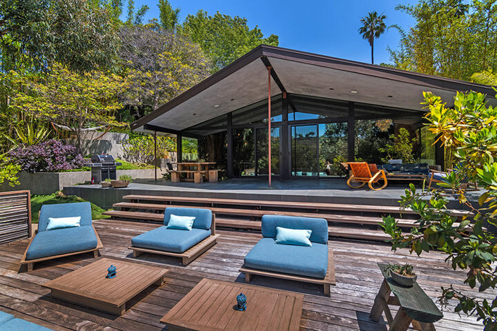 The Former Mid Century Home of John Legend and Chrissy Teigen Asks $2.5M