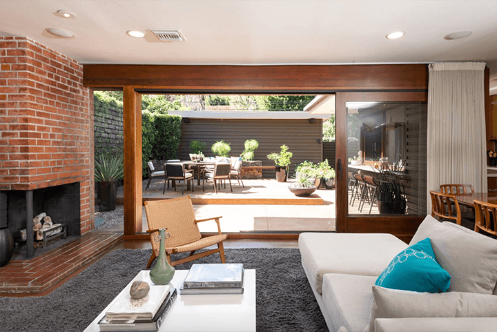 Hollywood Dell mini midcentury compound with a pool seeks $1.4M