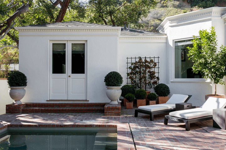 Chic makeover of fashion designer James Galanos’s former home