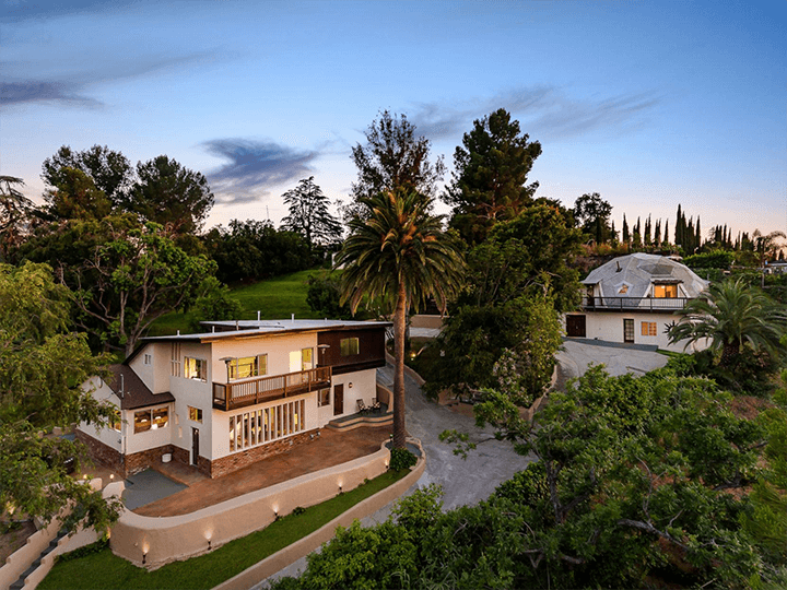 Magnificent Eagle Rock compound with unique geodesic dome seeks $1.7M