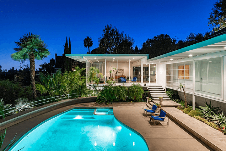 Maroon 5’s guitarist seeks $3.8M for midcentury stunner in Los Feliz