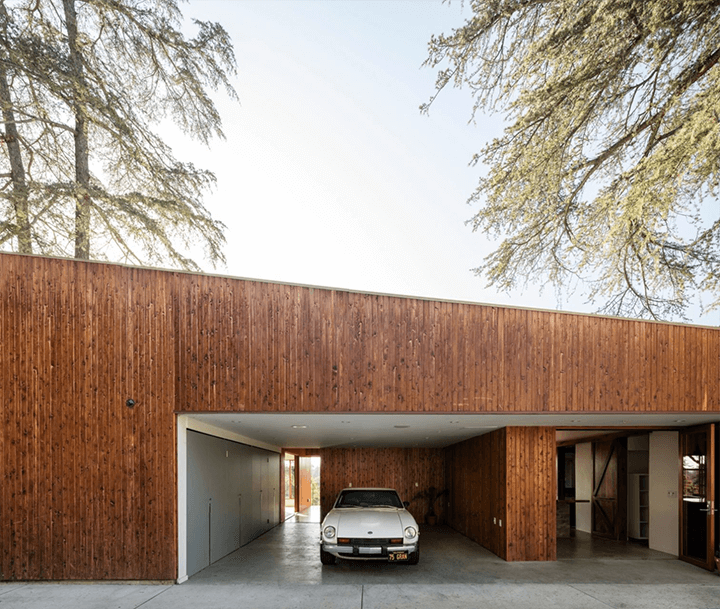 Anonymous Architects’ House in Trees is up for rent in Echo Park