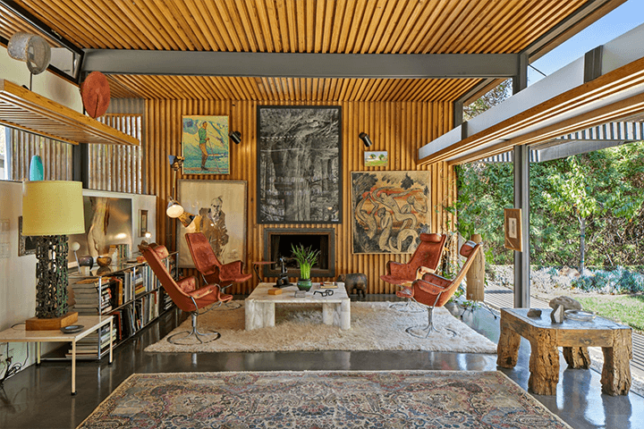 Handsome midcentury in Laurel Canyon asks $3.8M