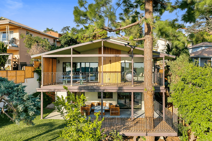 Stylish midcentury in Highland Park with spectacular views seeks $1.5M