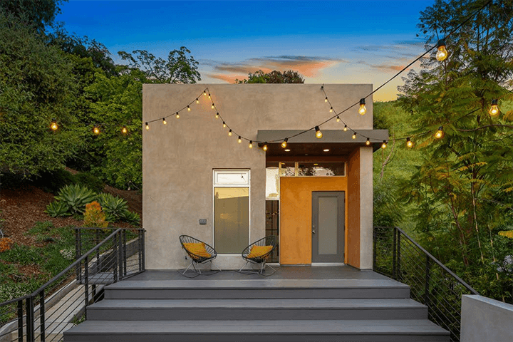 Cool modern hidden on a stair street in Echo Park
