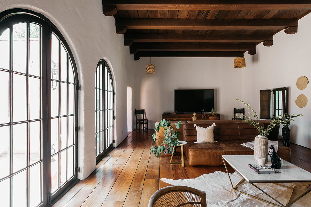 One-of-a-kind chic adobe dwelling in West Adams