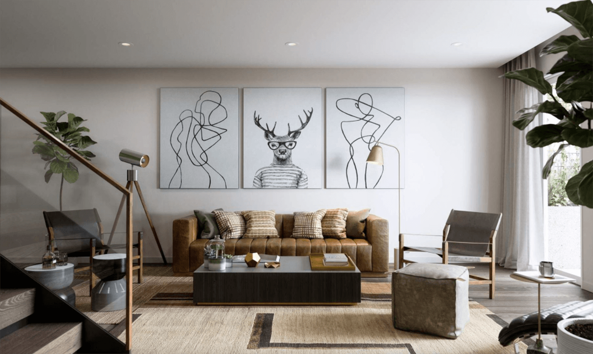 Handsome Modern Townhomes in West Hollywood’s Melrose District