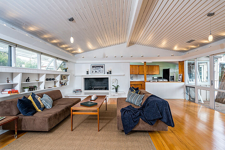Sleek Hollywood Hills Midcentury Photographed by Julius Shulman Asks $900K
