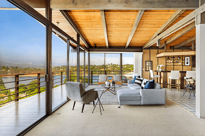 Own the best view of the Silver Lake Reservoir