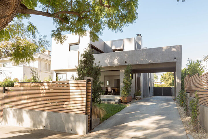 Remarkable modern residence on a tree-lined street in Los Feliz asks $2.285M