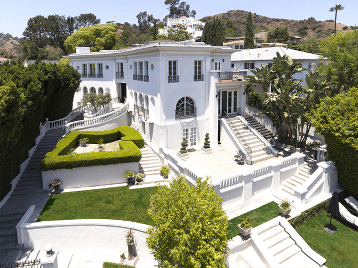 Glamorous 1923 Beaux Arts estate in the Hollywood Dell is still up for grabs