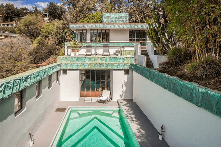 Lloyd Wright’s legendary Samuel-Novarro house in the Los Feliz Oaks returns