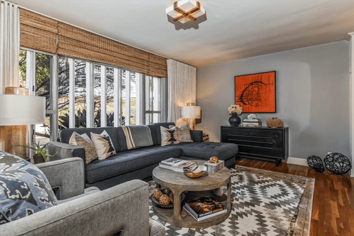 Glammed-up two-bedroom townhouse near Franklin Village asks $675K