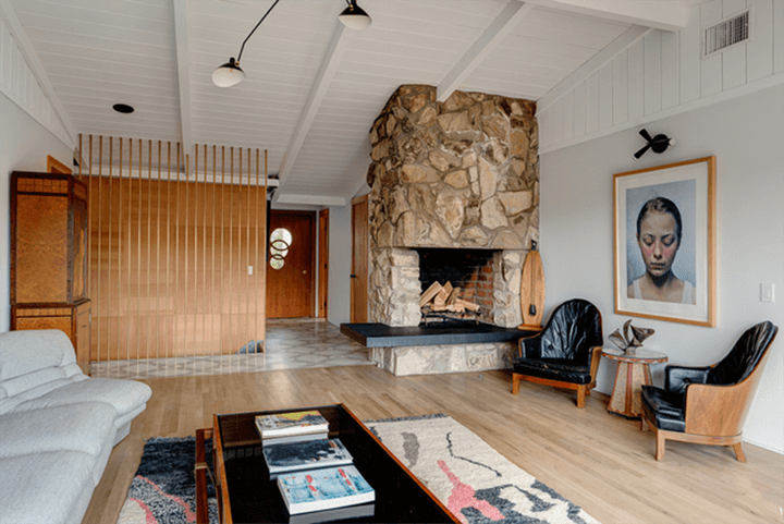 Glammed-up Beachwood midcentury with sweeping views asks near $2.4M