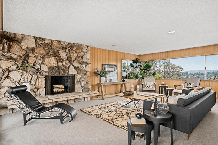 Silver Lake midcentury with magnificent reservoir and landmark views
