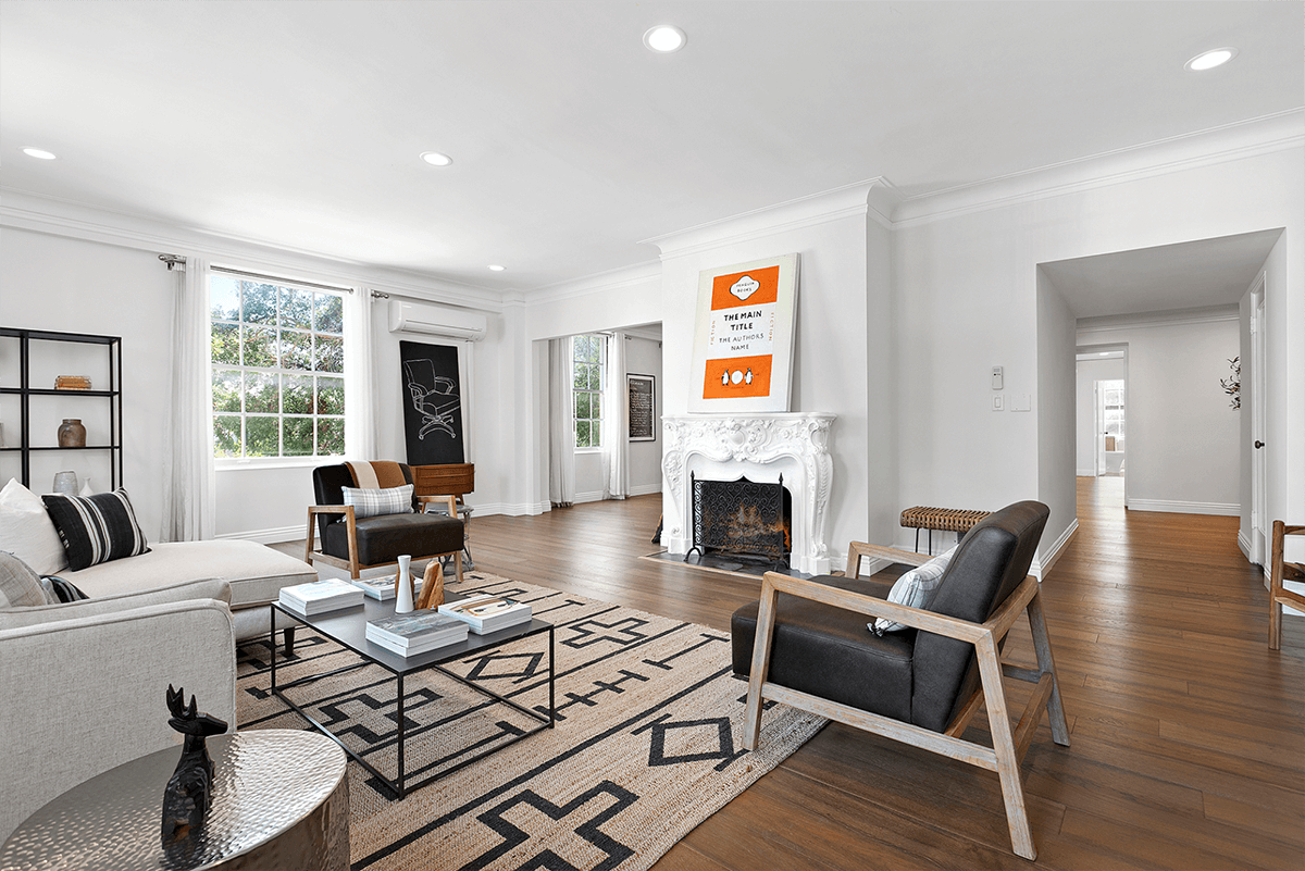 Spectacular residence in Koreatown’s Chateau Chaumont building
