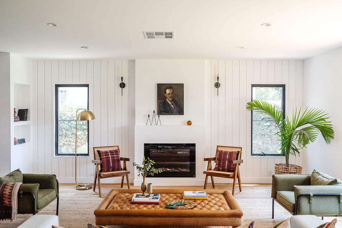 Striking modern farmhouse in Leimert Park