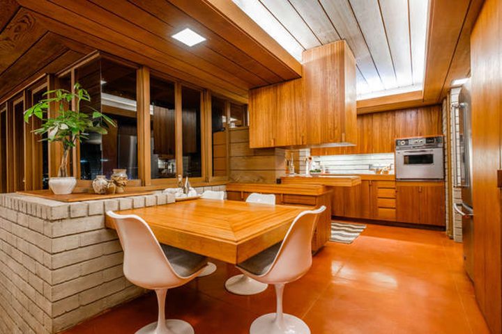 One of nine mid-century modern homes built in Los Angeles by architect W. Earl Wear