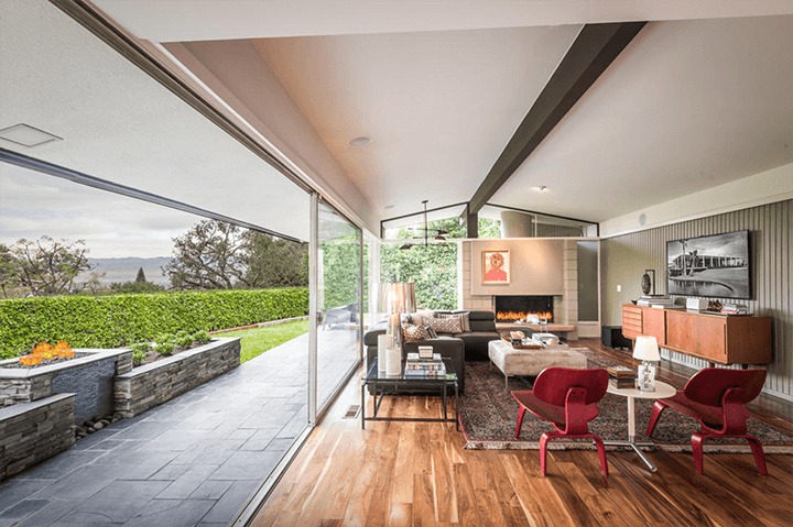 Mid-Century Modern Home by David Lopez For Sale