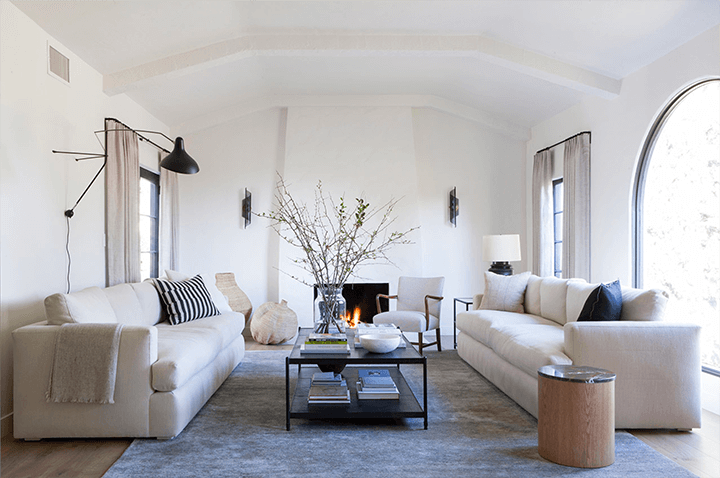 Frankie Faulkner designed Spanish Colonial Revival style home in Silver Lake Los Angeles