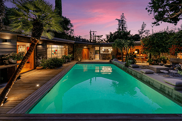 Mid-Century compound for sale in the Hollywood Hills
