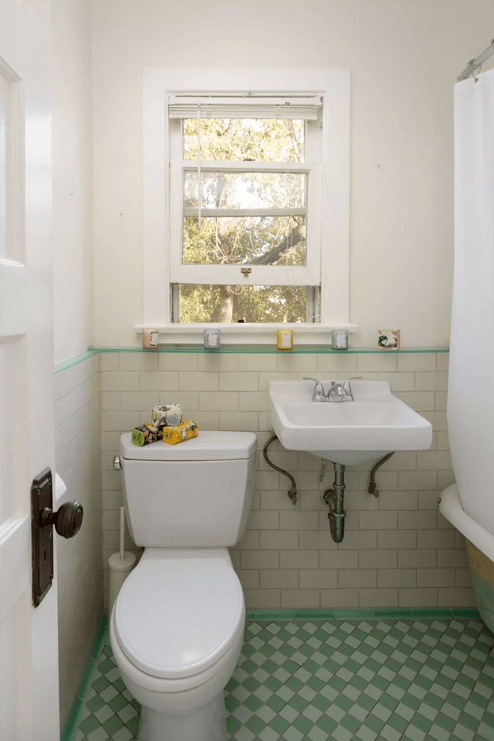 Bathroom and small window
