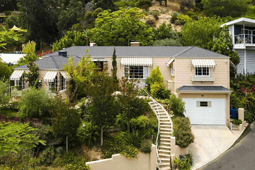 Full image of the Los Feliz traditional house